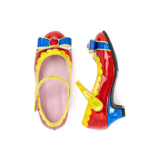 将图片加载到图库查看器，girls snow white mary jane shoes

