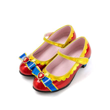 将图片加载到图库查看器，girls snow white mary jane shoes
