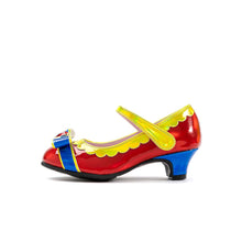 将图片加载到图库查看器，girls snow white mary jane shoes
