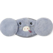 将图片加载到图库查看器，kids blue mask earmuffs
