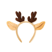 将图片加载到图库查看器，'Soft Rudolph' Mask and Headband Set
