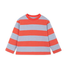 将图片加载到图库查看器，kids red striped t-shirt
