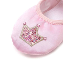将图片加载到图库查看器，girls pink ballet shoes
