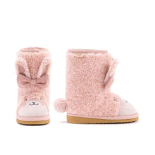 将图片加载到图库查看器，kids pink winter boots
