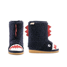 将图片加载到图库查看器，kids navy winter boots
