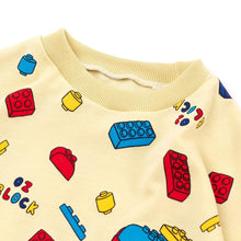 将图片加载到图库查看器，boys toy block yellow sweatshirt
