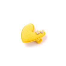 将图片加载到图库查看器，girls heart hairpin
