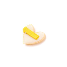 将图片加载到图库查看器，girls heart hairpin
