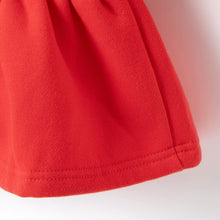 将图片加载到图库查看器，girls red winter dress
