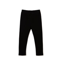 将图片加载到图库查看器，kids black fleece leggings
