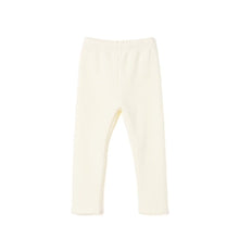 将图片加载到图库查看器，kids ivory fleece leggings
