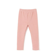 将图片加载到图库查看器，kids pink fleece leggings
