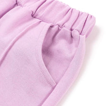 将图片加载到图库查看器，kids lavender pants
